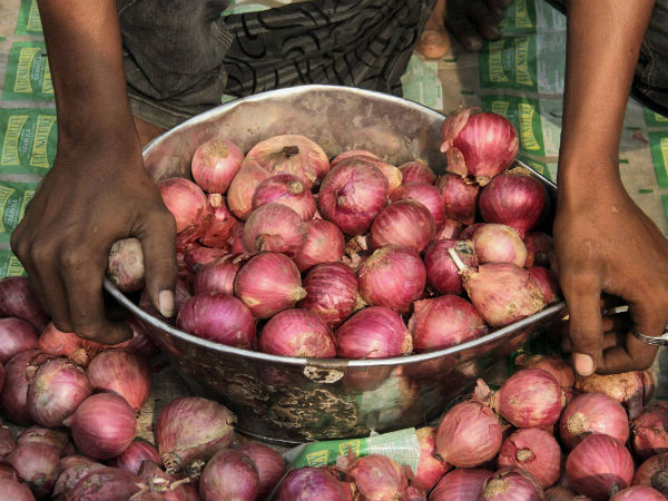 வெங்காயத்தின் விற்பனை 