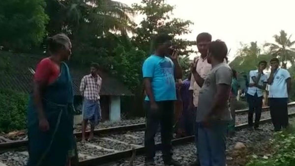 In Puducherry railway employee attacked by drunken youth 