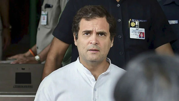 ராகுல் காந்தி பேச்சு 