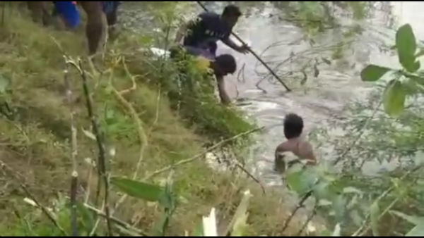 Youth killed in the river bath with friends