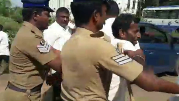 Elections are suspended as mysterious people set fire to ballot papers in Tiruvallur district 