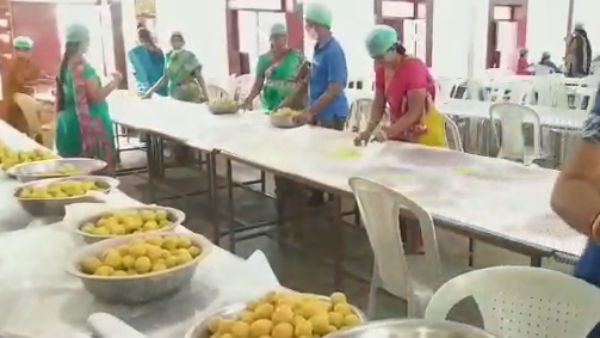Vaikunta Ekadasi: 1 Lakh and 8 thousand Laddoos making work is going on in Tirupur 