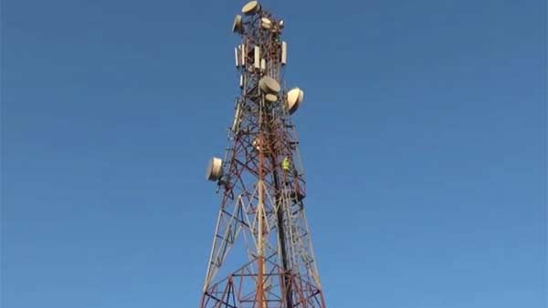 An elderly man who climbed into a cell phone tower in Krishnagiri district 