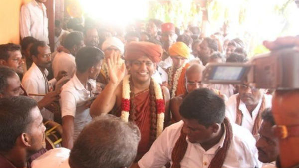 In Puducherry, the disciple of Nithyananda has been hacked to death 