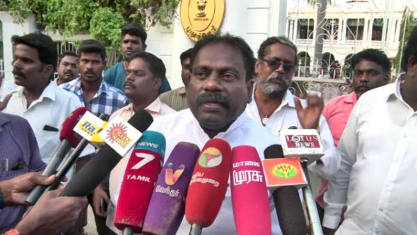 Congress Mla Dhanavelu Complaint against chief minister Narayanasamy 