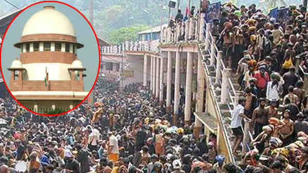 9-judge bench headed by CJI Sharad Arvind Bobde to hear the Sabarimala review plea 9-judge bench headed by CJI Sharad Arvind Bobde to hear the Sabarimala review plea