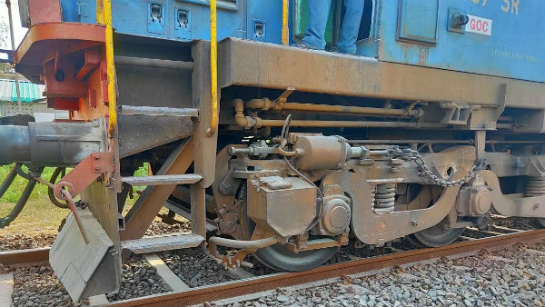 Fire broke out in Rameswaram - Tirupathi train 