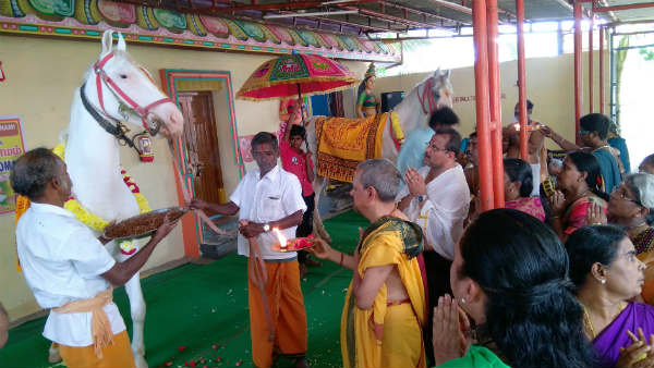 Ashwametha pooja at Sri Dhanvantri arokya peedam