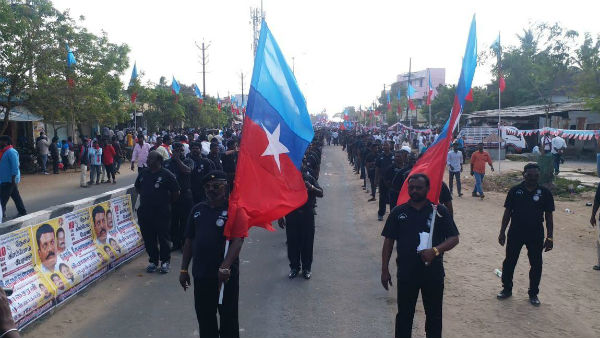 Thol Thirumavalavan speech in Trichy VCK rally targets BJP 