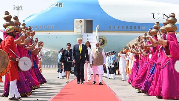 India Gears Up To US President Host Donald Trump 