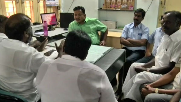 NLC contract labours union meeting with assistant labour commissioner