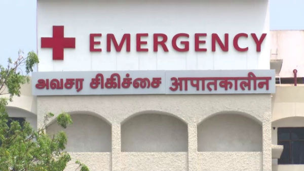 A young man is being treated for coronavirus symptoms at Jipmer Hospital in Puducherry 