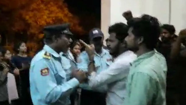 Pondicherry central university students protest against citizenship amendment act