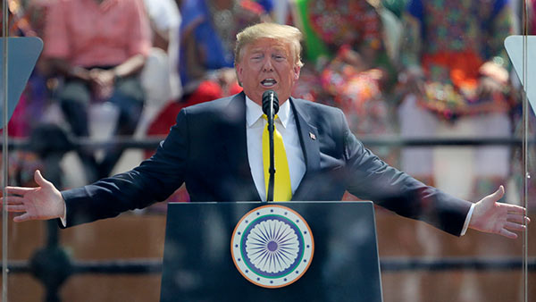 டிரம்பின் பேச்சு 