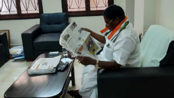 Chief minister V.Narayanasamy exclusive Interview on coronavirus 