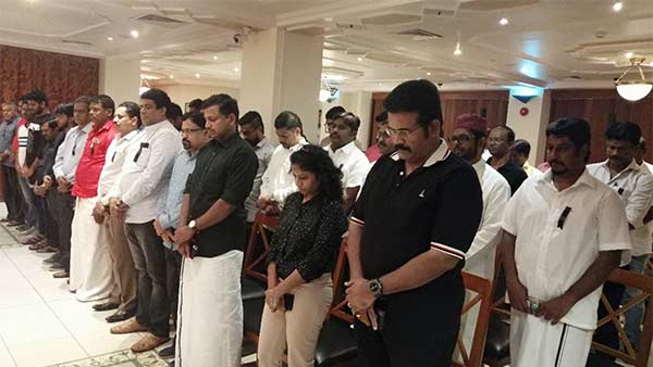 condolence meeting held for anbalagan in uae 
