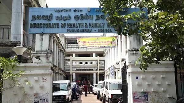 Coronavirus has been confirmed for a old lady in Puducherry 
