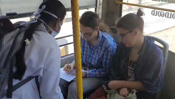 Coronavirus precaution activities by puducherry health department 