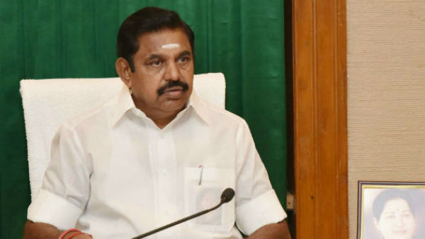 முதல்வர் பழனிசாமி 