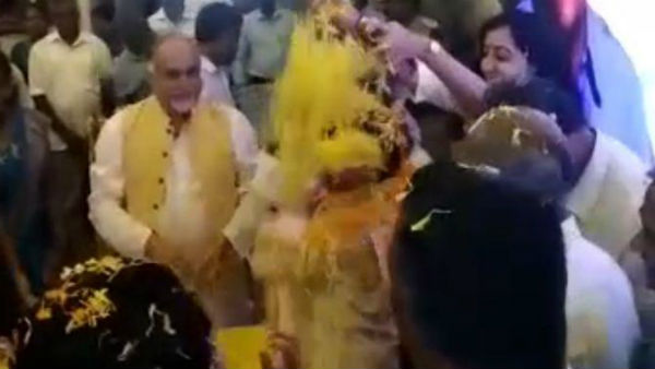 Holi celebrations in puducherry Rajnivas 