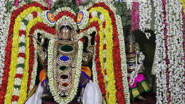 உலா வந்த மலையப்பசுவாமி உலா வந்த மலையப்பசுவாமி