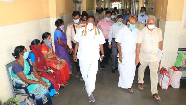 Puducherry State Chief Minister Narayanasamy Announced Corona relief fund for common publics 