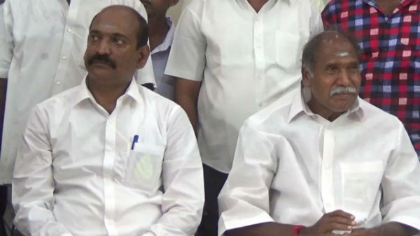 Former chief minister Rangaswamy speech regarding 2021 assembly election Former chief minister Rangaswamy speech regarding 2021 assembly election