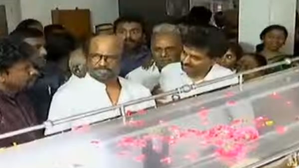 DMK General Secretary K Anbazhagan Death: Rajinikanth condolences 
