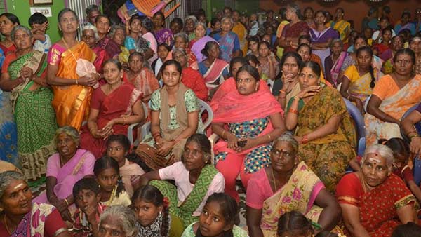 Village women plays Tradional Fun Games on Womens Day Celebration