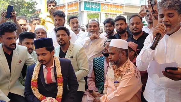 caa: a muslim couple married in anti-caa protest in chennai 