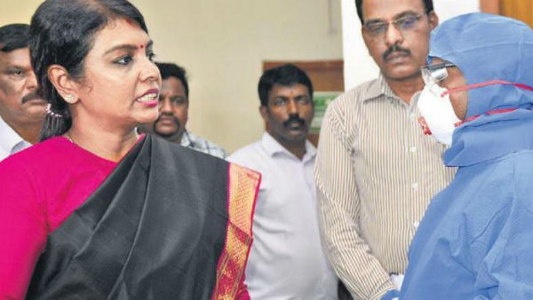 கொரோனா பணிகளை செய்கிறார் கொரோனா பணிகளை செய்கிறார்