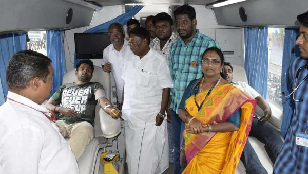 There is a problem with donating blood in Puducherry 