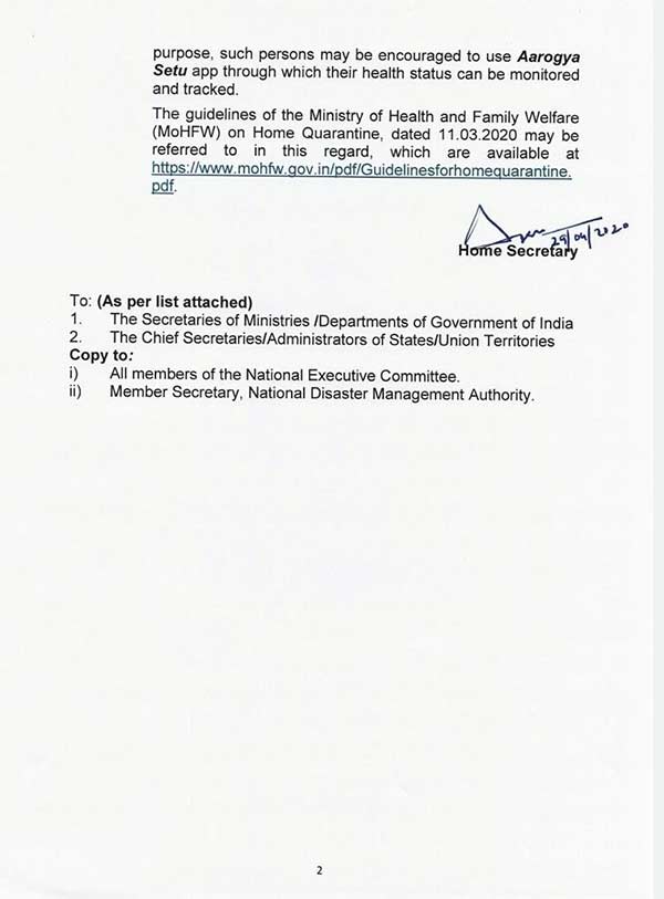 central govt give permission for migrant labours went to hometown 