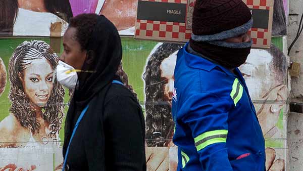 நெரிசலான சேரிப் பகுதி 