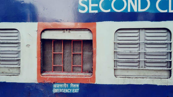 The train coaches converted as temporary wards in Villupuram 