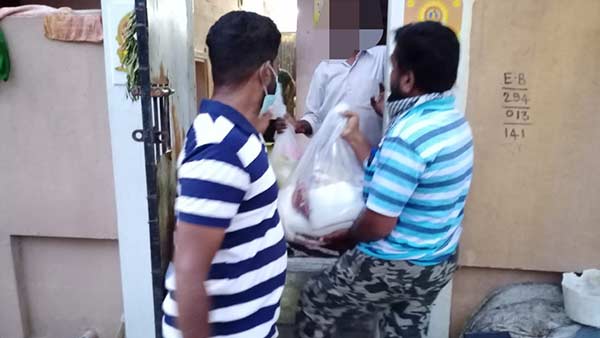 Group of friends help poor in Chennai ECR