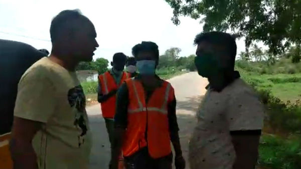 In Villupuram friend of police group misbehaving to the public In Villupuram friend of police group misbehaving to the public
