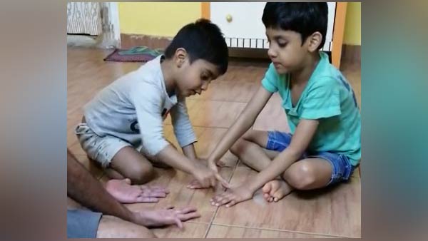 சரண்யா அருண் பிரசாத் வீட்டு குழந்தைகள் 