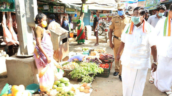 Puducherry state chief minister V.Narayanasamy Press Conference regarding coronavirus 
