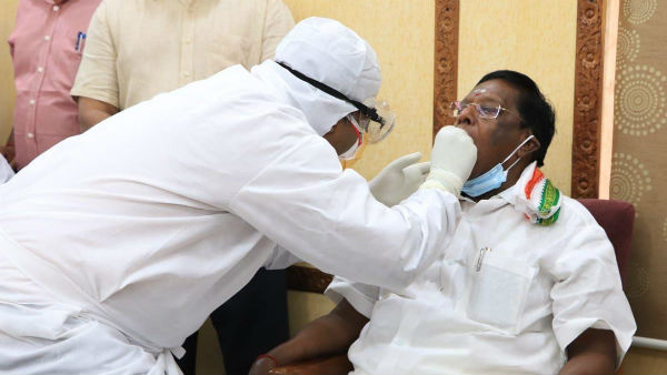 Puducherry state chief minister V.Narayanasamy Press conference 
