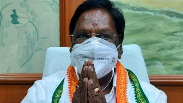 Penalties for those who do not wear a face mask will be fined Rs 100, Chief Minister Narayanasamy said 