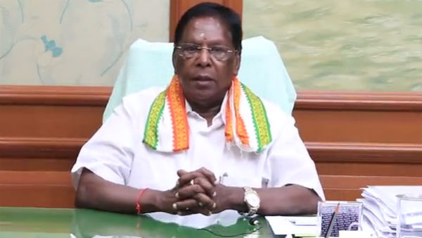 Puducheery state Chief minister V.Narayanasamy Press conference regarding curfew extend 