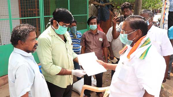 Puducherry state chief minister V.Narayanasamy press conference regarding coronavirus update 