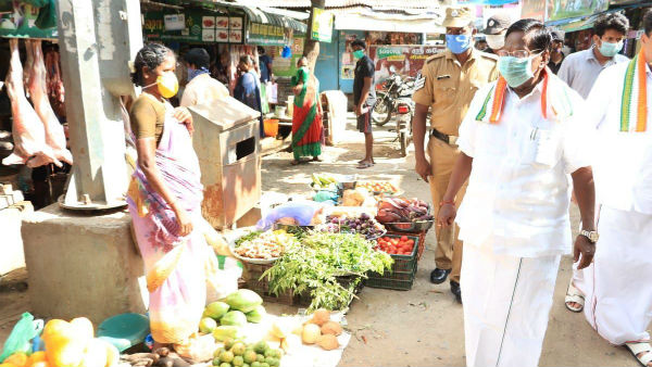 Puducherry state chief minister Narayanasamy Press conference regarding coronavirus update 