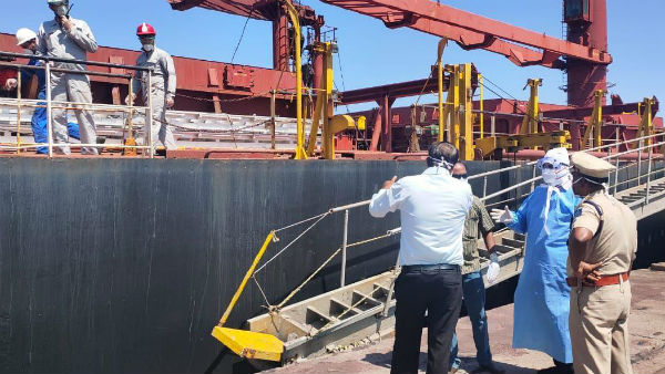 Coronavirus has been endangered by Iran country cargo ship 