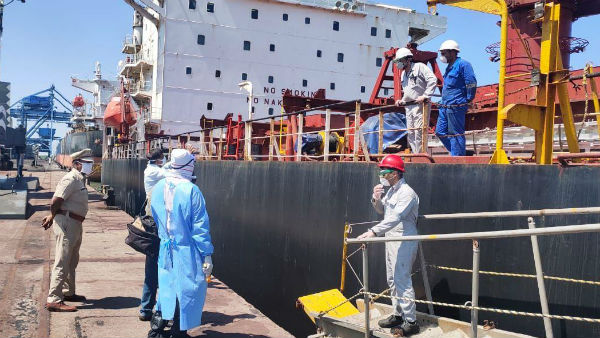 Coronavirus has been endangered by Iran country cargo ship 