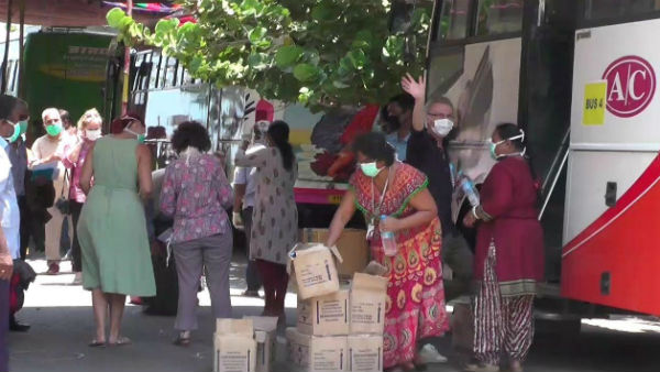 Tourists from France traveled to their country by special flight 
