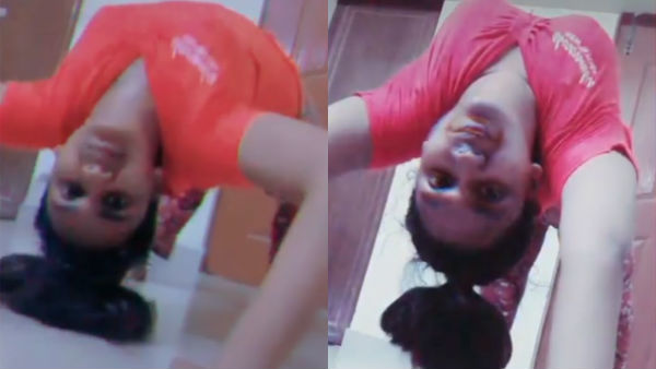 சஹானாவின் ஒர்க் அவுட்