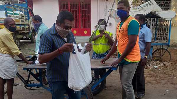  Mobile vegetable sales in Trichy 