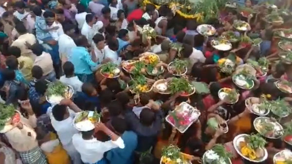 coronavirus: kolagondanahalli of karnatakas ramanagara gathered for local festival